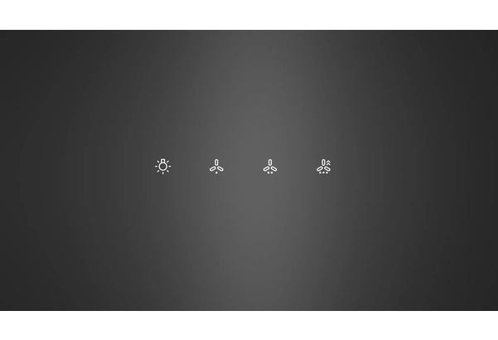 Bosch DWF67AK60T 165 W 785 m3/h 590 mm Cam Karbon Filtreli Bacasız Duvar Tipi Damlumbaz Siyah