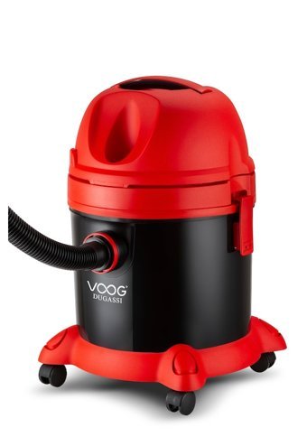 Voog Dugassı PRA-1602772-0520 3000 W Dikey Toz Torbalı Süpürge Kırmızı - Siyah