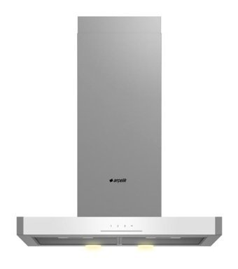 Arçelik ADT 606 B 662 m3/h 60 cm Cam Karbon Filtreli Bacasız Duvar Tipi Damlumbaz Beyaz