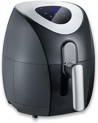 Severin FR 2430 Airfryer 3.2 lt Tek Hazneli Led Ekranlı Yağsız Sıcak Hava Fritözü Siyah