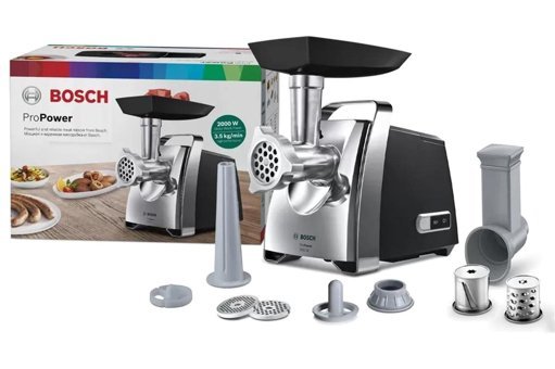 Bosch MFW67440 İçli Köfte Aparatlı Salça Aparatlı 2000 W Kıyma Makinesi