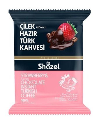 Shazel Çilekli Türk Kahvesi 2x100 gr