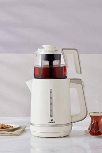 Karaca Maxi Tea XL Cam Demlikli 1700 W Plastik Gövdeli Mulberry Çay Makinesi