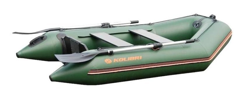 Kolibri Km 245D 2.45 m Ahşap Tabanlı 2 Kişilik Şişme Bot Yeşil