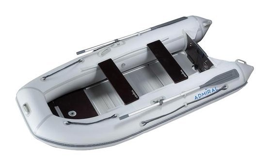 Admiral 3.50 m Alüminyum Tabanlı 5 Kişilik Şişme Bot Beyaz