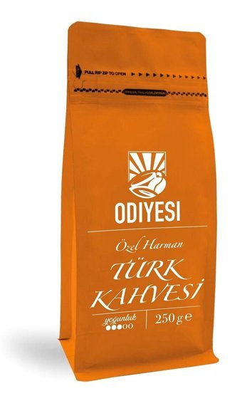 Odiyesi Sade Orta Kavrulmuş Türk Kahvesi 250 gr