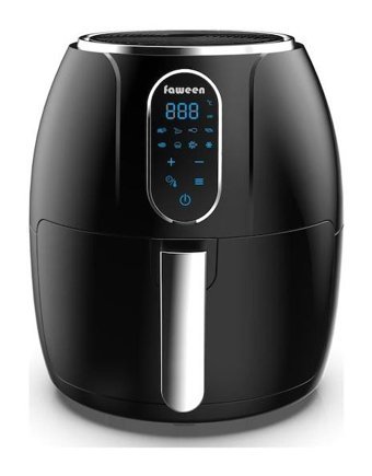 Faween AF-40Ad Airfryer 4 lt Tek Hazneli Izgara Yapan Led Ekranlı Yağsız Sıcak Hava Fritözü Siyah