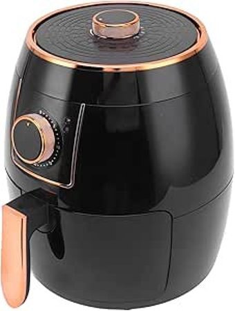 Ljcm Airfryer 5.5 lt Tek Hazneli Led Ekranlı Yağsız Sıcak Hava Fritözü Siyah