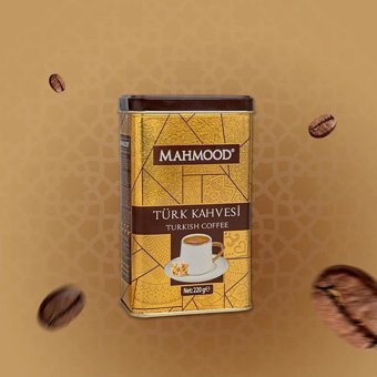 Mahmood Coffee Sade Orta Kavrulmuş Türk Kahvesi 220 gr