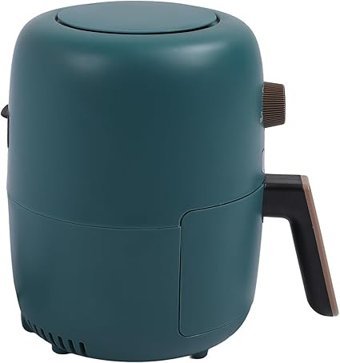Mothinessto Airfryer 3.2 lt Tek Hazneli Izgara Yapan Led Ekranlı Yağsız Sıcak Hava Fritözü Turkuaz