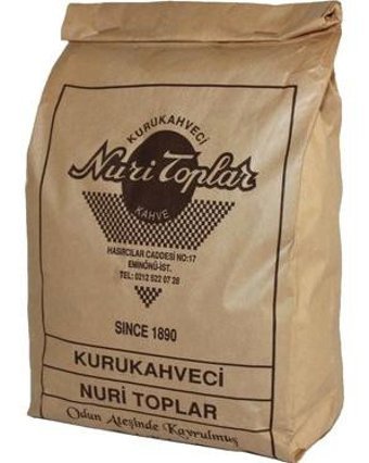 Kuru Kahveci Nuri Toplar Sade Orta Kavrulmuş Türk Kahvesi 250 gr