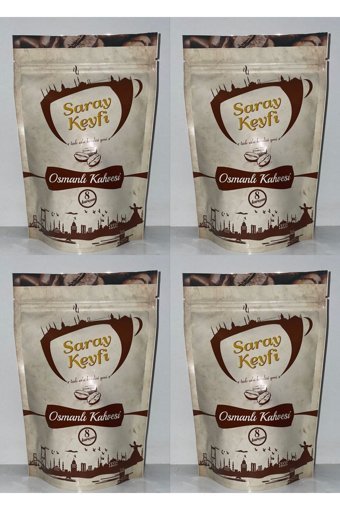 Saray Kahve Damla Sakızlı Orta Kavrulmuş Türk Kahvesi 4x200 gr