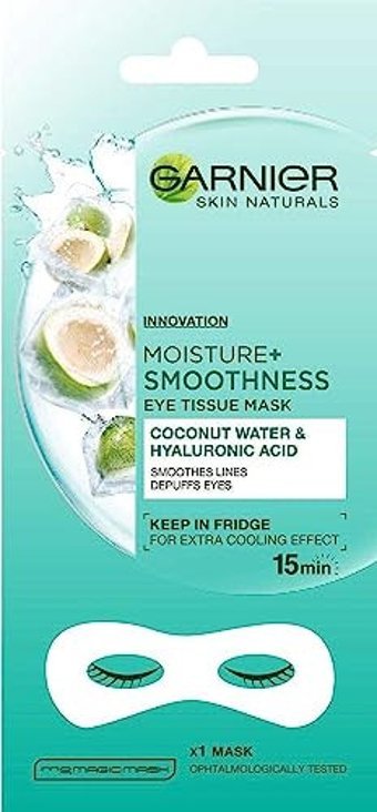 Garnier Nem Bombası Göz Şişkinliğine Karşı Göz Çevresi Kağıt Göz Maskesi
