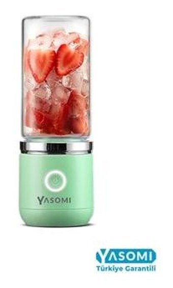 Yasomi Çift Bıçaklı Tekli Blender Yeşil
