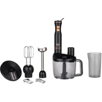 Stilevs Sgh22052 Çift Bıçaklı Blender Seti Siyah