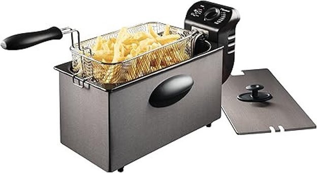 Bestron ‎AF357A 3.5 lt Tek Hazneli Yağlı Fritöz Antrasit