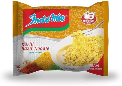 Indomie Körili Hazır Noodle 40x75 gr