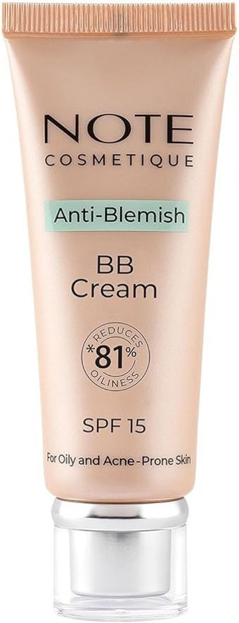 Note Anti Blemish No: 04 Tüm Ciltler İçin Suya Dayanıklı Işıltılı BB Krem Orta Ton