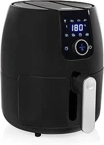 Princess 182055 Airfryer 5.2 lt Tek Hazneli Led Ekranlı Yağsız Sıcak Hava Fritözü Beyaz
