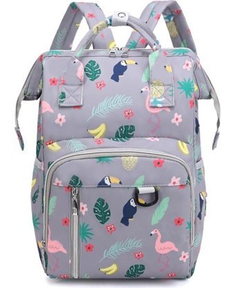 Love Home Yeni Mumya Su Geçirmez Fermuarlı Polyester Bebek Sırt Çantası Çok Renkli