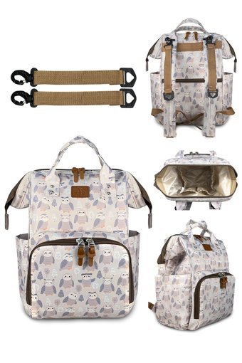 Stylo Paris Fermuarlı Bebek Sırt Çantası Çok Renkli