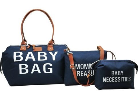 Babysi Su Geçirmez Fermuarlı Paraşutsoft Bebek Omuz Çantası Siyah