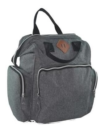 Bagorama Fermuarlı Bebek Sırt Çantası Koyu Gri