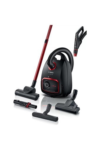 Bosch BGL6POW1 850 W Yatay Hepa Filtreli Toz Torbalı Süpürge Kırmızı - Siyah
