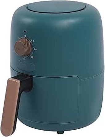 Oumefar Airfryer 3.2 lt Tek Hazneli Led Ekranlı Yağsız Sıcak Hava Fritözü Yeşil
