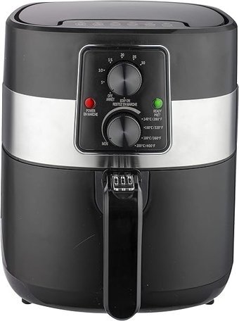 Frigidaire EAF300 Airfryer 3 lt Tek Hazneli Izgara Yapan Sıcak Hava Fritözü Siyah