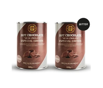 By Tüfekçi Bitterli Sıcak Çikolata 2x1 kg