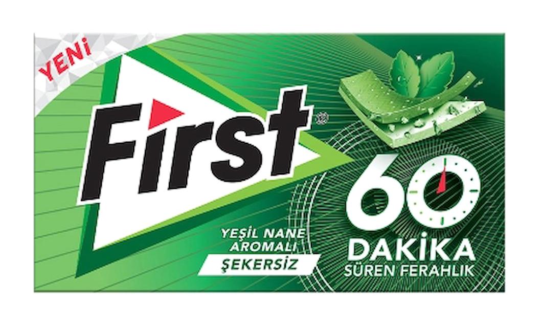First Yeşil Naneli Sakız 12'li 6 Adet