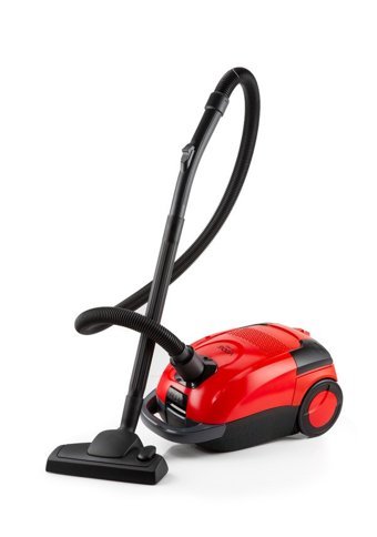 Voog PRA-1602828-5675 1200 W Yatay Hepa Filtreli Toz Torbalı Süpürge Kırmızı