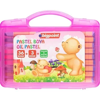 Bigpoint Çantalı 36'lı Yağlı Pastel Boya Seti