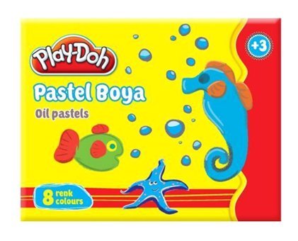 Play-Doh PLAYPA001 8'li Yağlı Pastel Boya Seti