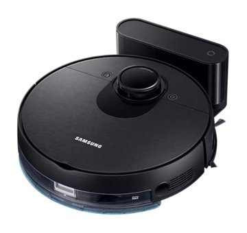 Samsung VR3MB77312K/Tr Haritalı Moplu Çift Fırçalı Islak Kuru Siyah Robot Süpürge ve Paspas