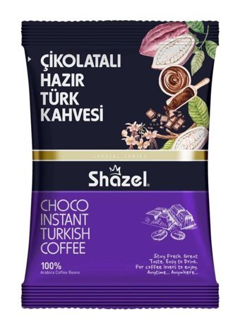 Shazel Çikolatalı Türk Kahvesi 4x100 gr
