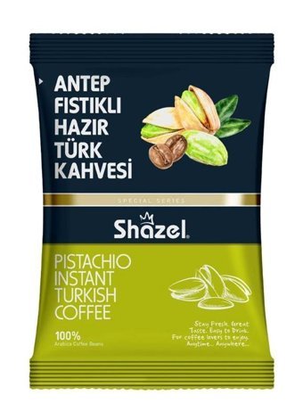 Shazel Antep Fıstıklı Türk Kahvesi 4x100 gr