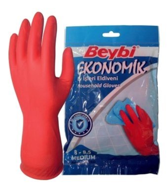 Beybi Medium Temizlik Eldiveni 1 Çift