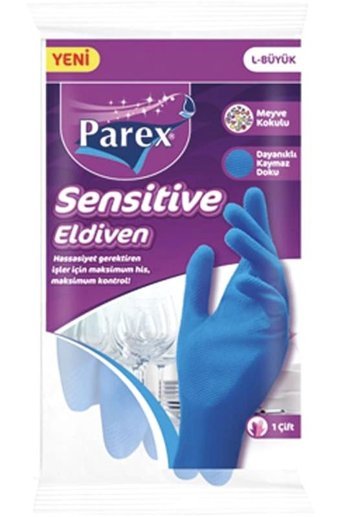 Parex Tırtıklı Large Temizlik Eldiveni 1 Çift