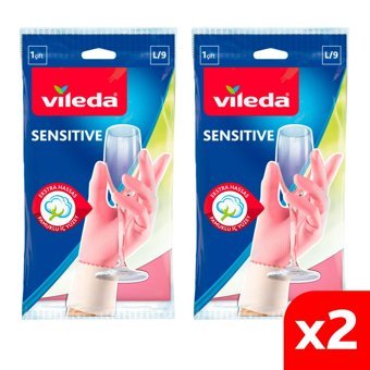Vileda Sensitive Large Temizlik Eldiveni 2 Çift