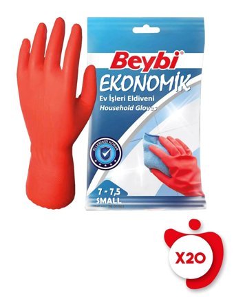 Beybi Small Temizlik Eldiveni 20 Paket