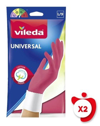 Vileda Universal Large Temizlik Eldiveni 2 Paket