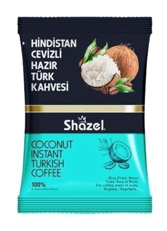 Shazel Hindistan Cevizli Türk Kahvesi 6x100 gr
