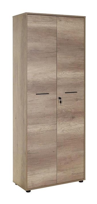 Adore Mobilya 2 Bölmeli 5 Raflı Suntalam 187 cm Ceviz Kitaplık