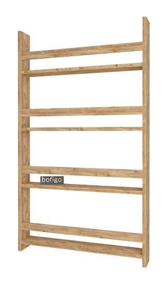 Bofigo 4 Raflı Suntalam 120 cm Çam Kitaplık