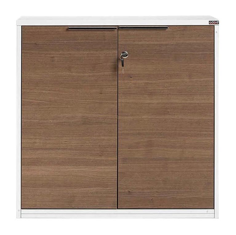 Adore Mobilya 2 Bölmeli 2 Raflı Suntalam 76 cm Ceviz Kitaplık