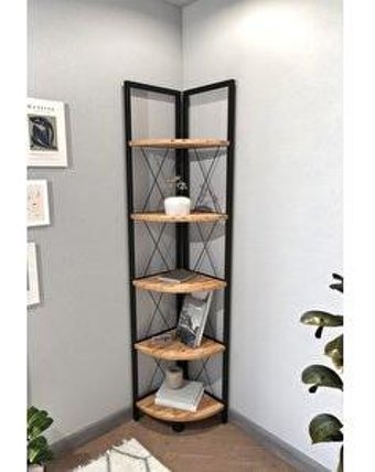 Bofigo 5 Raflı Suntalam 159 cm Çam Kitaplık