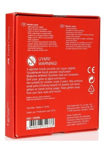 Faber-Castell Simli 6 Renk Pastel Boya