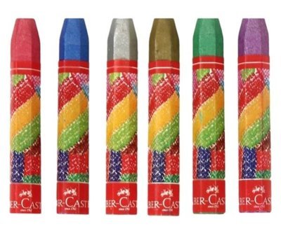 Faber-Castell Simli 6 Renk Pastel Boya